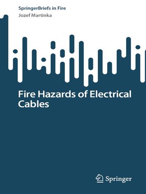 cover image of Fire Hazards of Electrical Cables